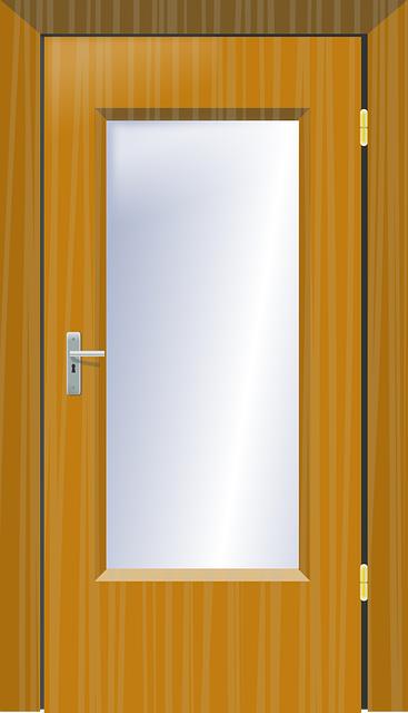 Jak zatemnit prosklené dveře: Úpravy a dekorace